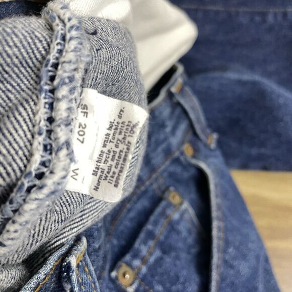 Vintage 80s Levis 501 Jeans Size 9 (25x30) Juniors Womens Denim Button Fly USA - Picture 14 of 16